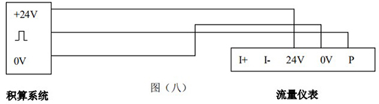 饱和蒸汽流量计三线制接线图