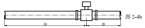 dn40电磁流量计直管段安装位置图