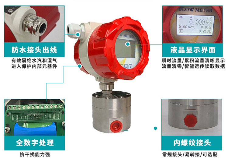 高精度圆齿轮流量计产品细节图