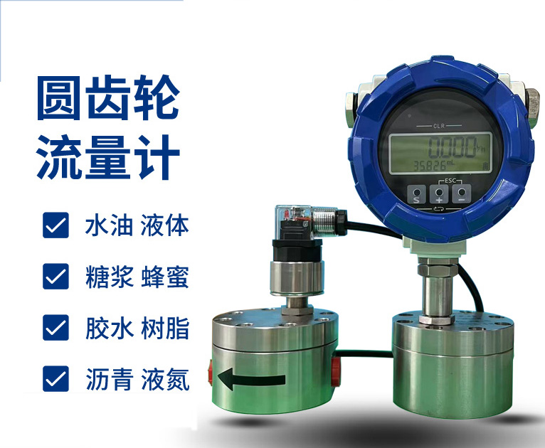 圆齿轮容积式流量计