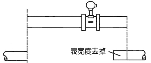 dn200蒸汽流量计安装方式图二