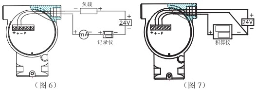 DN400靶式流量计接线图