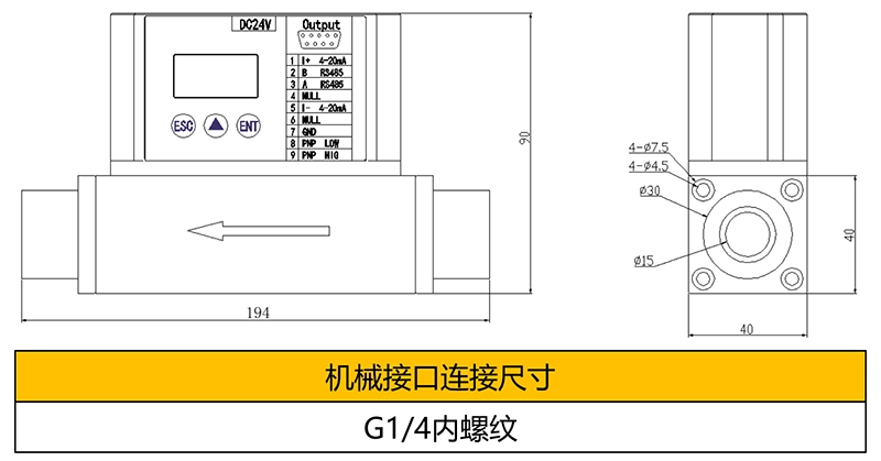 G1-4内螺纹